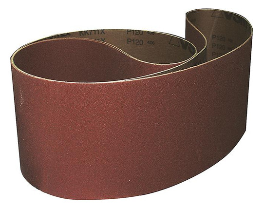 metallkraft-Schleifbänder - 75x762mm, K120 (5...