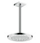 hansgrohe Kopfbrause EcoSmart plus Axor Decken- oder Wandmontage, 245mm, 1jet, chrom