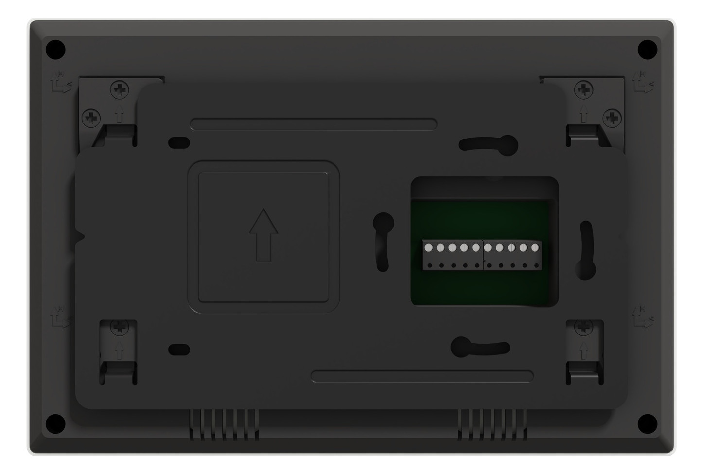 Video-Innenstation 2Draht UP NTSC 177,8mm ws 197x133x25,2mm Rufabschaltung Video-Innenstation 2Draht UP NTSC 177,8mm ws 197x133x25,2mm Rufabschaltung