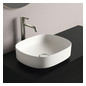 Ideal-Standard Waschtisch Linda-X ohne Hahnloch/Überlauf, 45x38x13cm, seidenweiß