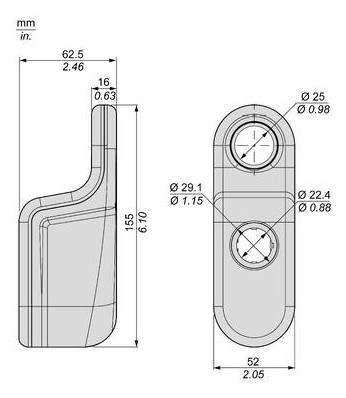 Zubehör Befehlsgeräte Gehäuse