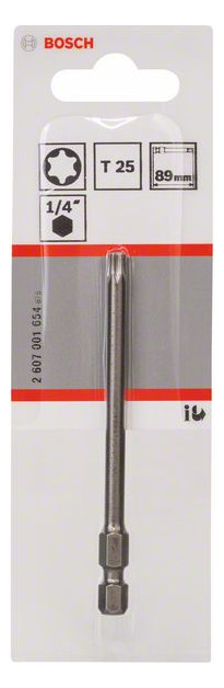 Bit TX25 L=89mm 6,4mm(1/4) 1/4Zoll