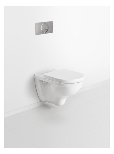 V&B Wand-WC-Combi-Pack O.NOVO weiß, DirectFlush, mit WC-Sitz 36 x 56 cm