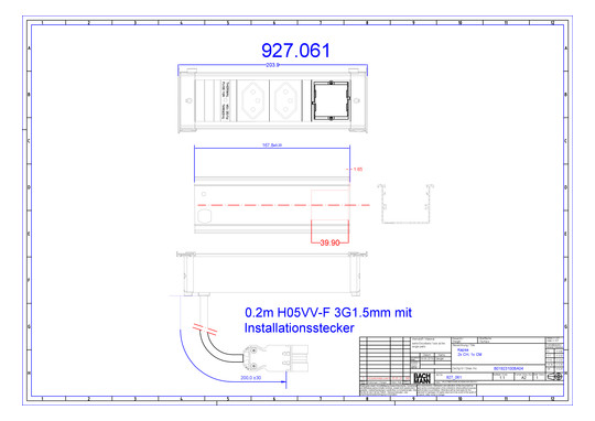 Bachmann KAPSA S 2xCH T13 10A    927.061 