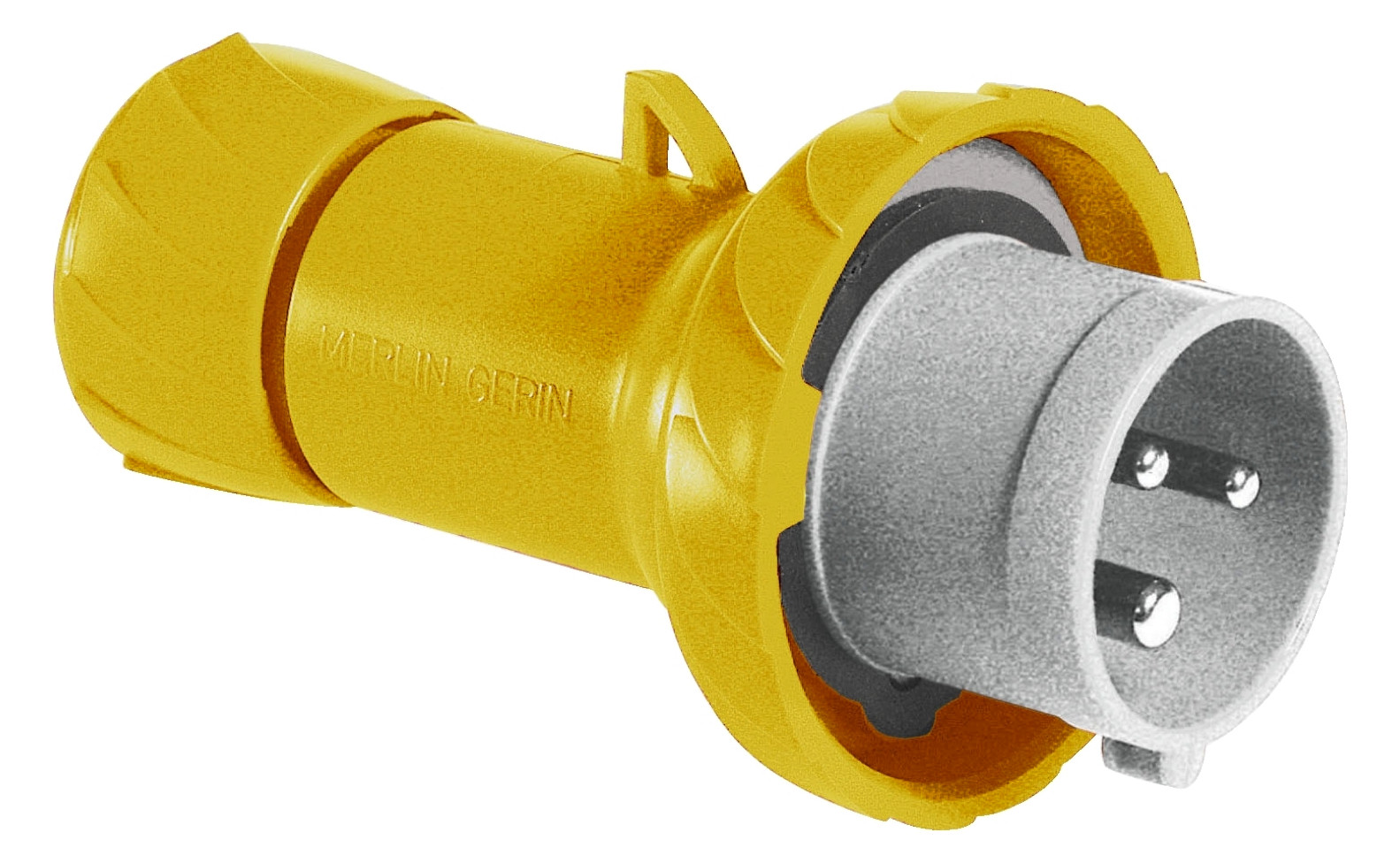 CEE-Stecker 2p 16A IP67 Acti9 110V/ge 4h Schraubkl Kst Verschraubung