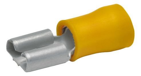 Flachsteckhülse Ms ge 4-6qmm teiliso fl_6,3x0,8mm fl 6,3x0,8mm