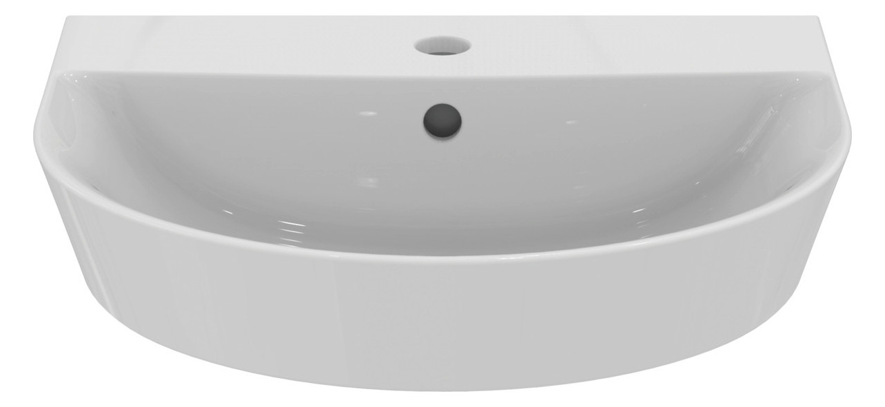 Ideal-Standard Waschtisch Connect Air 50x45x16cm, mit Hahnloch und Überlauf, weiß