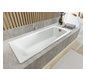 Kaldewei Badewanne CAYONO 750 170x75cm, Vollantislip Perl-Effekt, schwarz