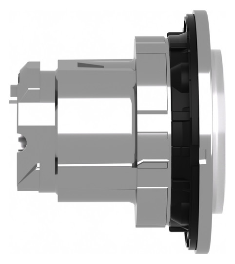 Drucktaster Front 1f ws bel.b Ø30,5mm rnd Geeignet für Beleuchtung IP66