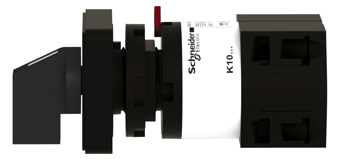 Lastumschalter 1p 10A Komplettgerät IP65 f.Frontbef Geeignet für Zwischenbau