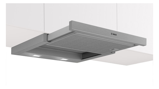 Dunstabzugshaube Flschirm 600mm si B LED 67dB 389cbm/h Ø120-150mm 3st Abl/Uml