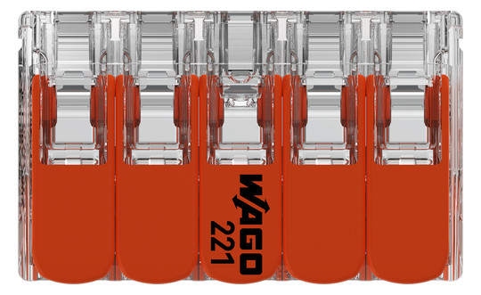 Steckklemme 10f 450V 32A 0,2-4qmm or m.BetätiHebel f.Massivleiter 0,14-4qmm