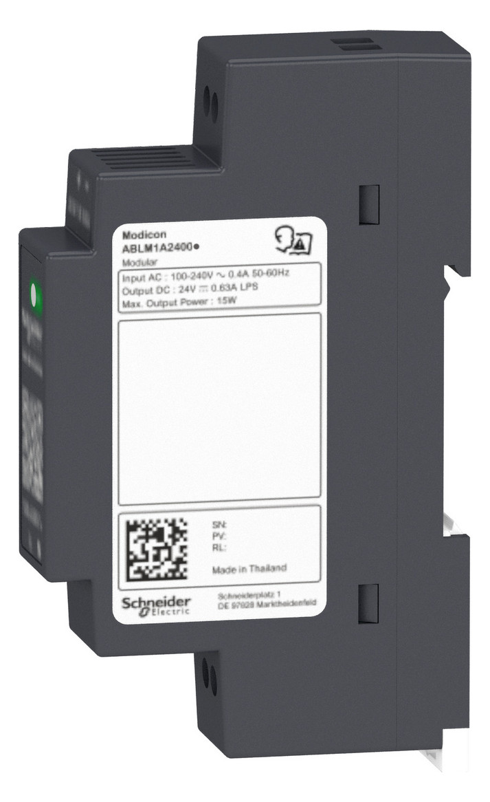 Gleichstromversorgung REG 100-240V 2,5W 0,4A f.Reiheneinb IP20 Gleichstromversorgung REG 100-240V 2,5W 0,4A f.Reiheneinb IP20