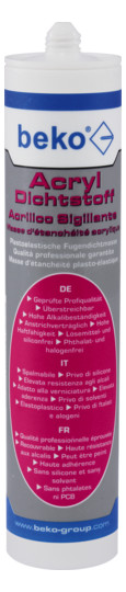 BEKO Acryl Dichtstoff weiß        230300 