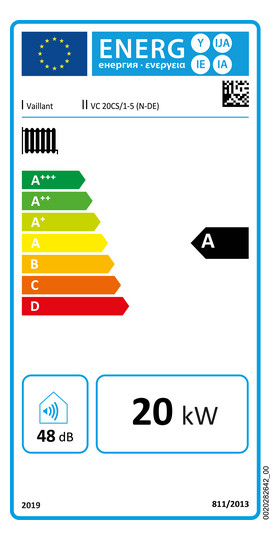 Vaillant VAILLANT     VC 20CS/1-5 E/LL/P 