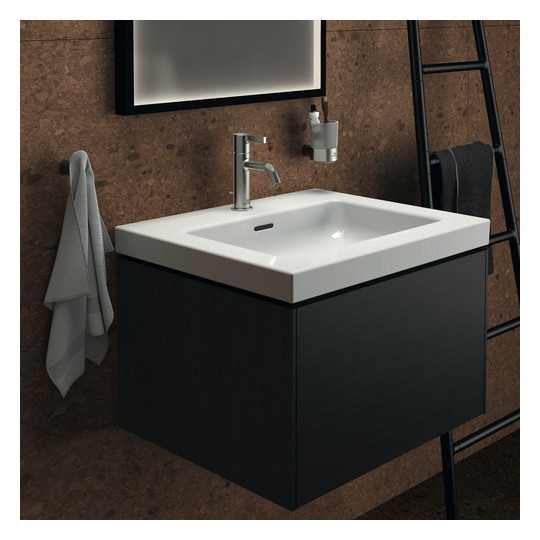 Ideal-Standard Waschtisch-Unterschrank Conca 1 Auszug, 60 x 50,5 x 37 cm, Eiche geflammt Furnier