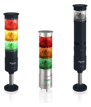 Dauerlicht LED or Ø60mm IP65 24V/50Hz UC sw