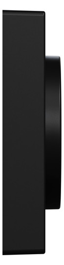 Zentralplatte Symbol Dimm sw mt