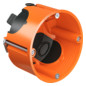 Hohlwanddose luftd Ø68x48mm Kst rnd IP3X Gehäusedurchführung durch Dichtmembran