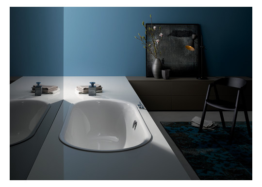 Badewanne BetteLux Oval 3466 Glasur, snow, 180x80x45cm