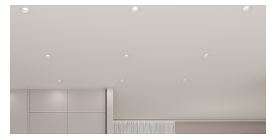 PLEJD Einbaustra. Tief m.Dimmer DWN-02-W 