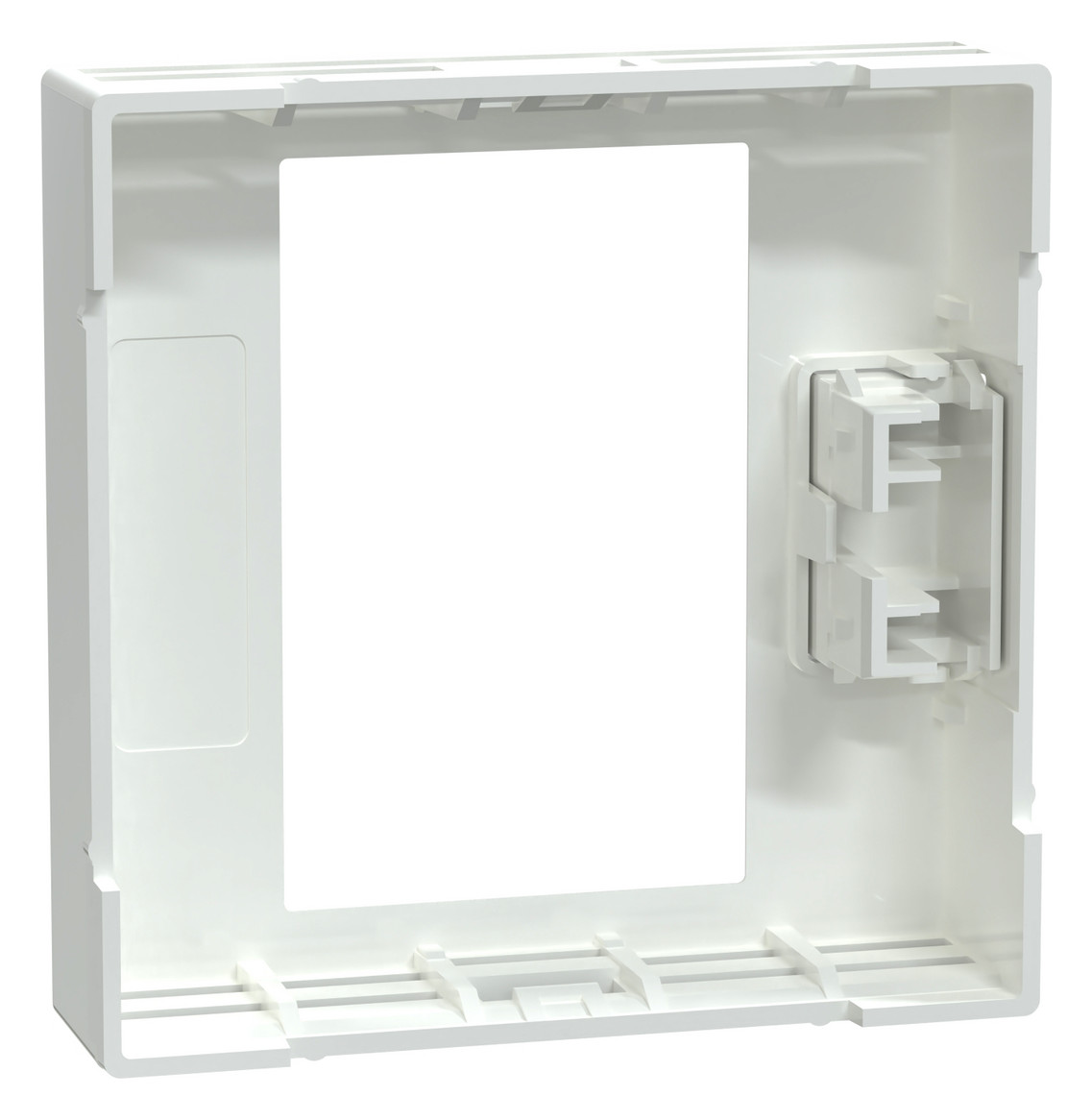 Zentralplatte Raumtemp System M akws glz aktivweiß