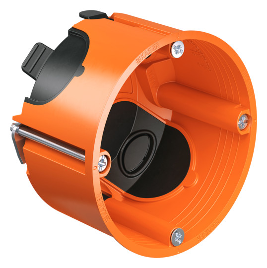 Hohlwanddose luftd Ø68x48mm Kst rnd IP3X Gehäusedurchführung durch Dichtmembran