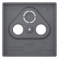 Zentralplatte Ant.dose 3f System Design edst Schraubbef