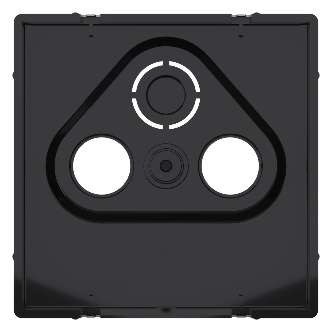 Zentralplatte Ant.dose 3f System Design ni Schraubbef