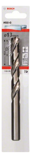 Metallbohrer Ø13mm zyl.Steckachse 101/13mm f.Edelstahl f.Stahl