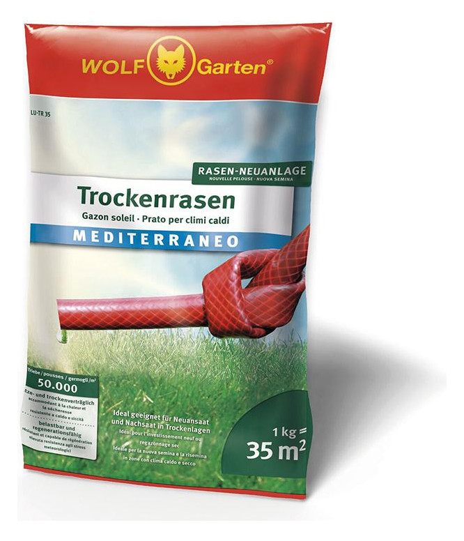 Bild Trockenrasen Mediterraneo LU-TR 35 1 kg - WOLF GARTEN-0