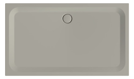 Duschwanne BetteUltra 5806 170x100x3,5cm, Glasur, Mini-Wannenträger, stone