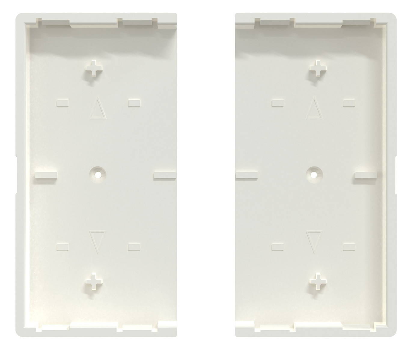 Wippe_2t Schalt/Dimm System M polws glz Kontrollfenster/Lichtauslass