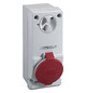 CEE-Schaltersteckdose 4p Acti9 32A IP44 400V/rt 6h Kst mech.Verrieg