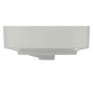 Ideal-Standard Waschtisch Linda-X ohne Hahnloch, mit Überlauf, 45x38x15,5cm, weiß Ideal Plus