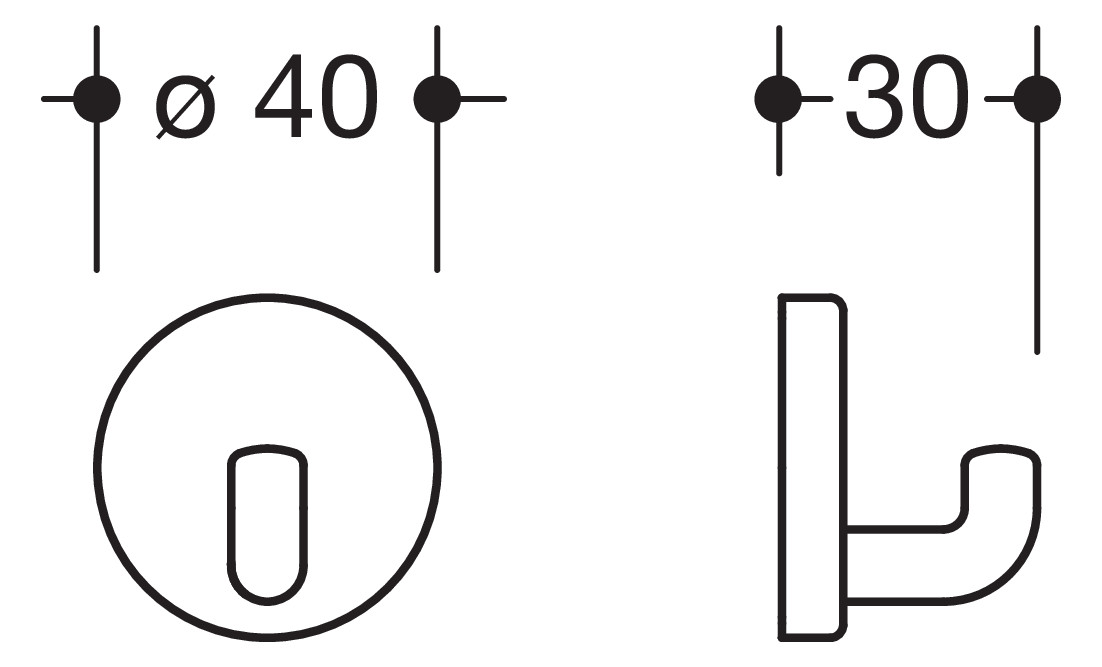 801-90-010-95-WANDHAKEN, FELSGRAU
