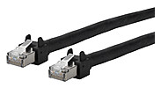Patchkabel Cat5E 3m sw S/UTP RJ45