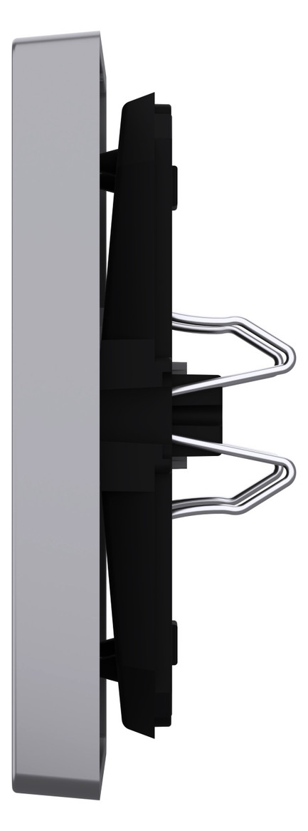 Wippe 1t Schalter System Design edst glz Kontrollfenster/Lichtauslass