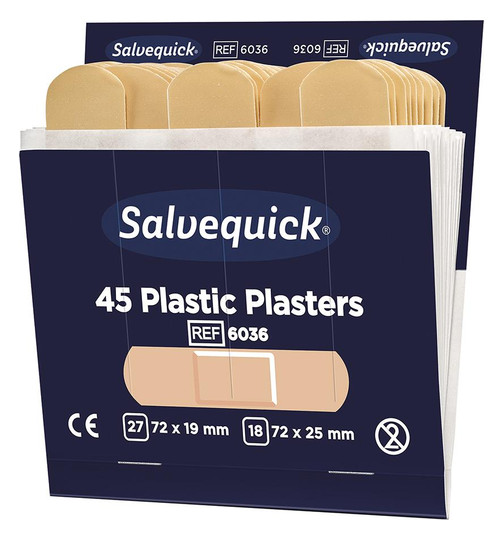 CEDERROTH-Pflaster-Nachfüllpack Salvequick 6036 - 45...