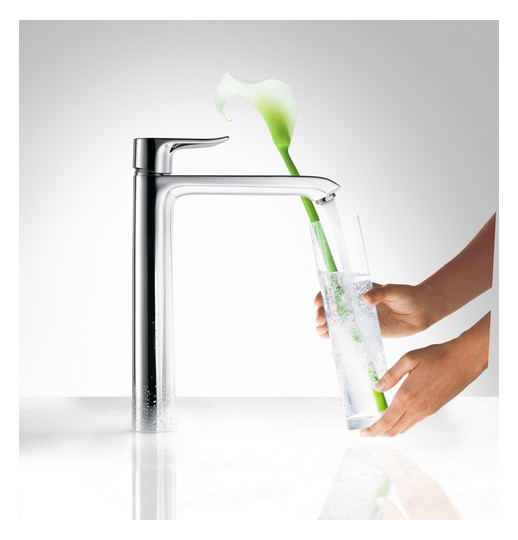 hansgrohe Waschtisch-Einhebelmischer 260 Metris mit Zugstangen-Ablaufgarnitur, chrom