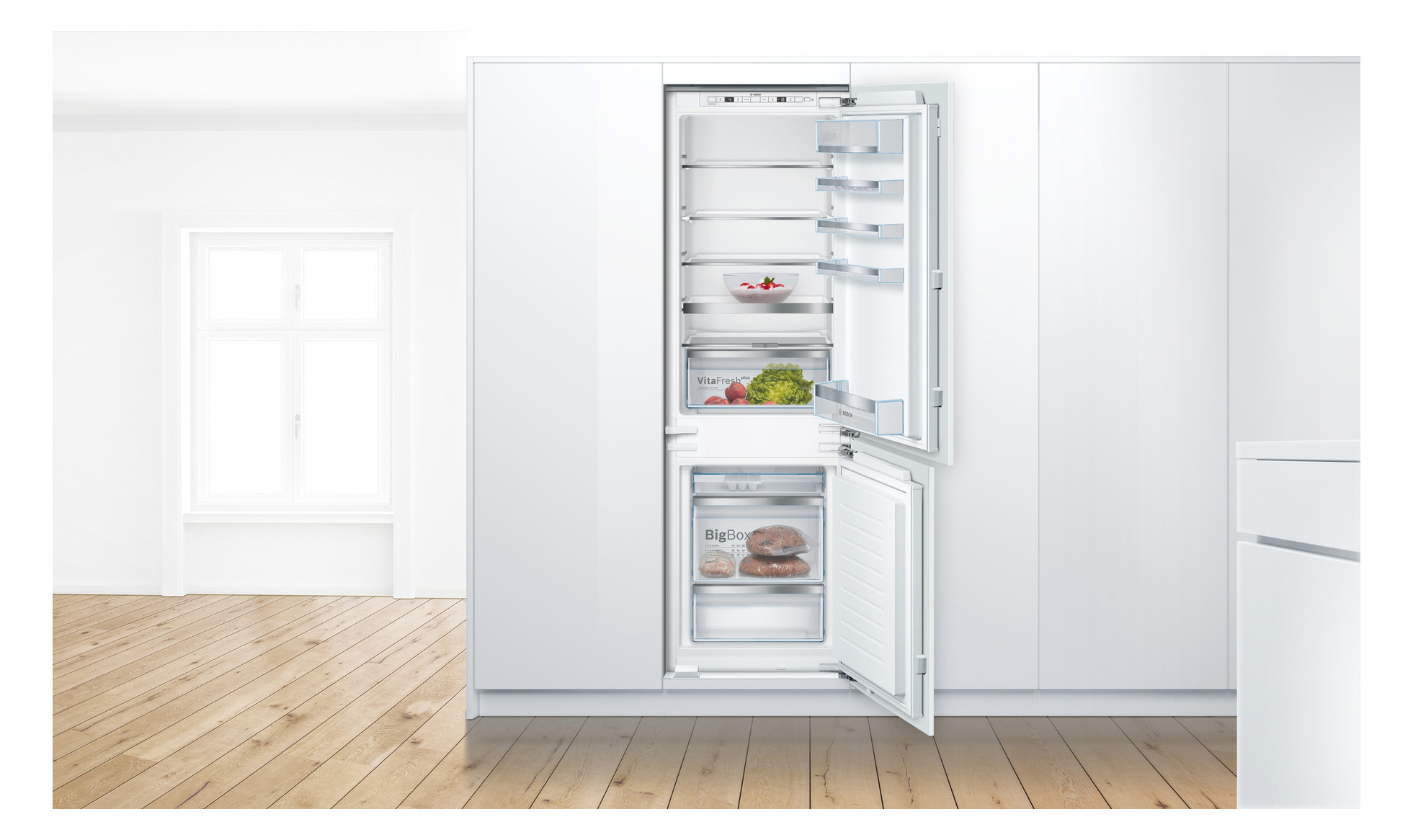 Kühl-/Gefrierkombi EB E ws 191/74l 219kwh 1772x558x545mm 0°-Zone Tür: fest