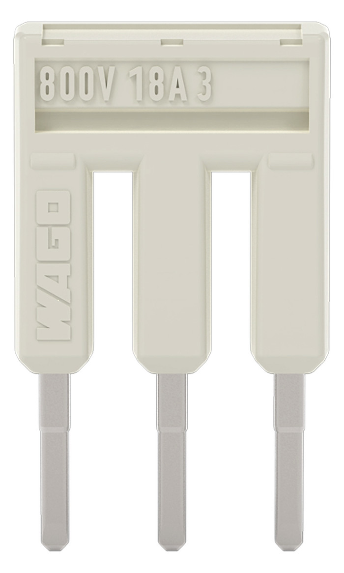 Querverbinder 3p Serie 2001 steckb isol 18A m.Berührungss