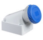 CEE-Steckdose 2p 32A Acti9 6h 230V/bl IP67 AP Schraubkl Kst