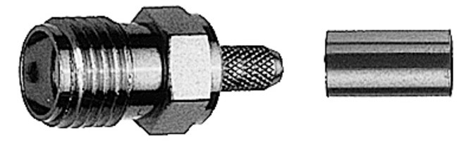 SMA-Buchse Rundkabel 50Oh