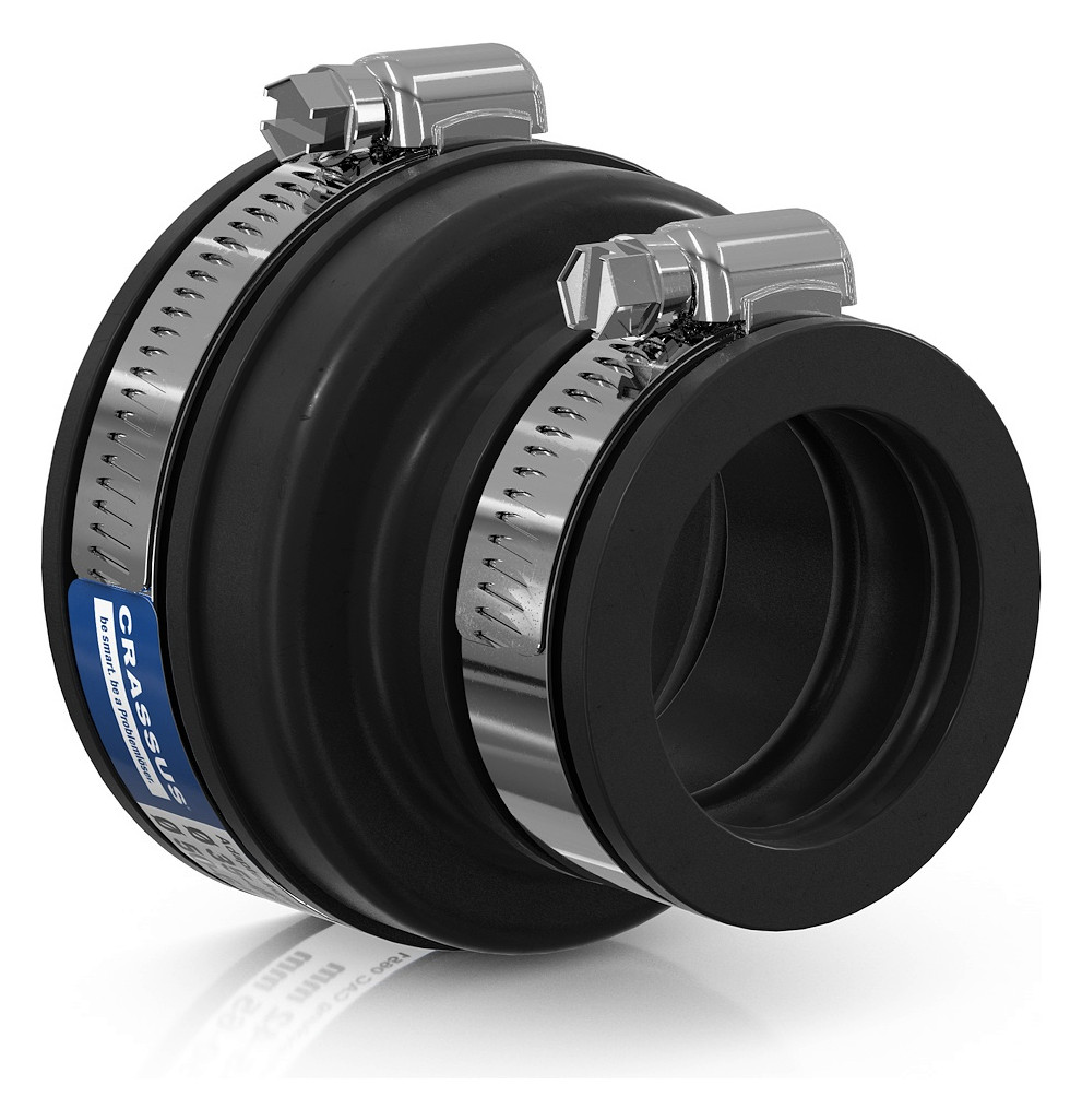 Crassus Adapterkupplung CAC 0651, 50-65/35-42 mm, 0,6 bar