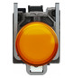 Leuchtmelder komplett 1f LED UC rnd fl Ø22,5mm or IP65