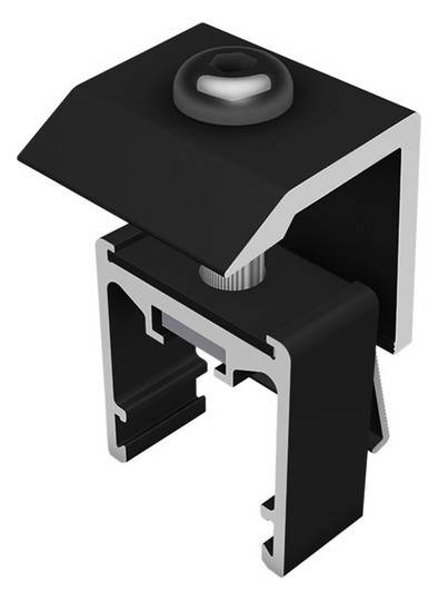 Endhalter AK II Klick 30-50 l=35 schwarz 