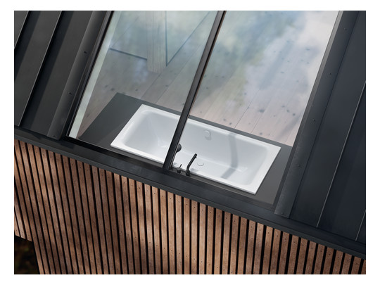 Badewanne BetteSelect Duo-3473 180x80x42cm, Mittelablauf, manhattan