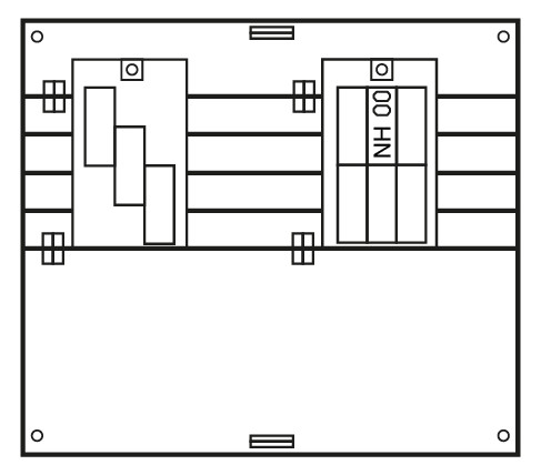 ABN Sammelschienen-Feld 5p LXB m PAR253N 