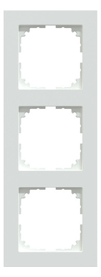 Rahmen 3f akws glz M-Pure Kst f.GEB-K aktivweiß Unterputzmontage Thermopl